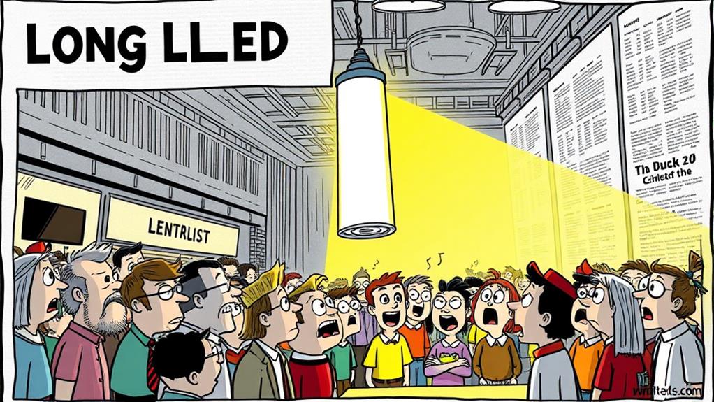 led
